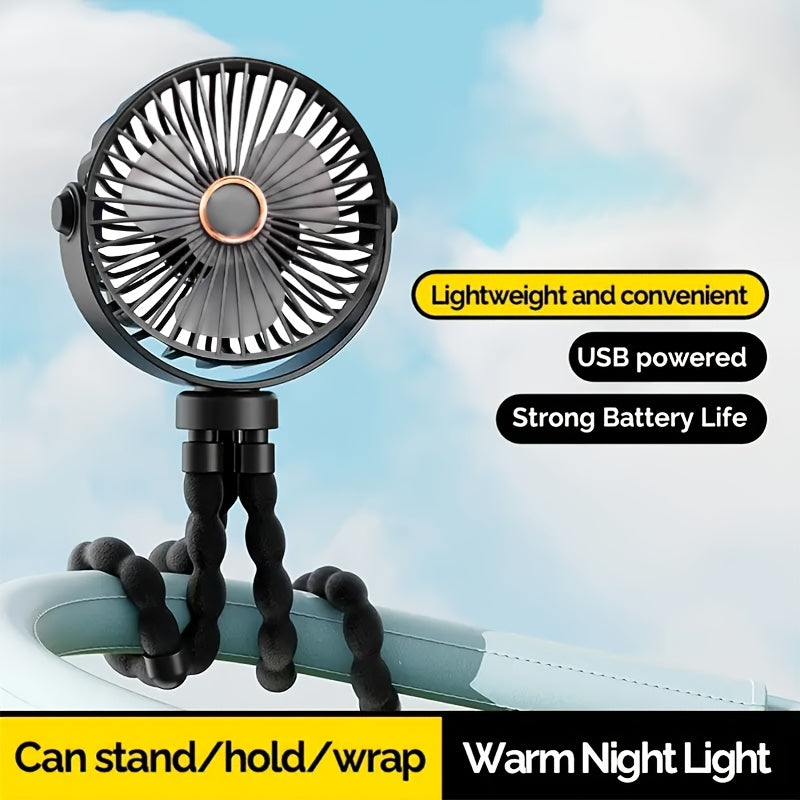 Stay cool on the go with our 1pc Sleek USB Portable Folding Fan. Enjoy 3-speed settings, quiet operation, and durable ABS material. Ideal for both indoor and outdoor travel. Comes with a convenient lanyard for easy carrying. This portable personal fan is