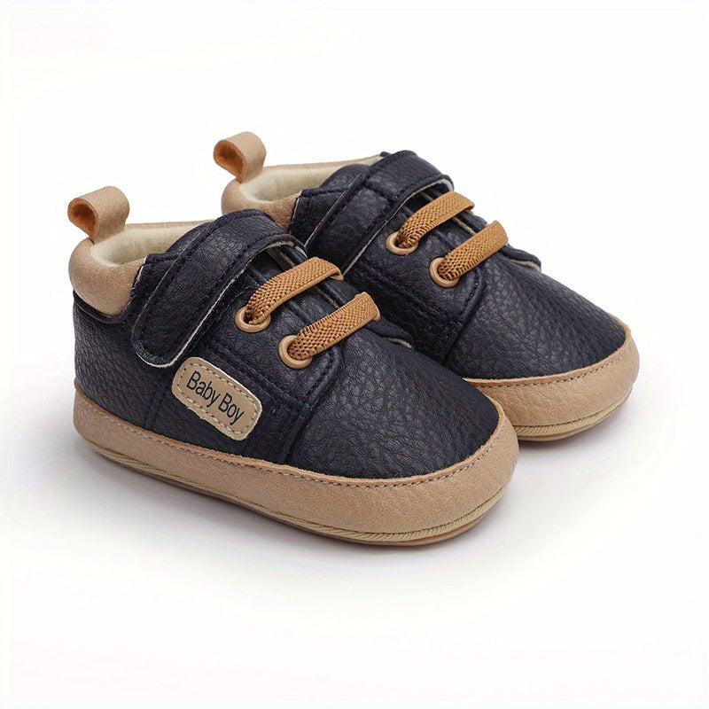 KBB Baby Shoes: 0-1 Years, Spring/Autumn, Low Top, Soft Sole, Anti-Slip Solid Design