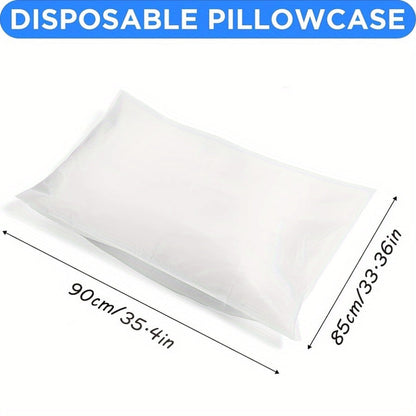 Protect your pillows with the 1pc SoftTouch Disposable Pillowcase. Made from sturdy non-woven fabric, this absorbent cover is easy to spot-clean and perfect for single-use in beauty salons, train sleeper berths, and hotels. Say goodbye to stains and