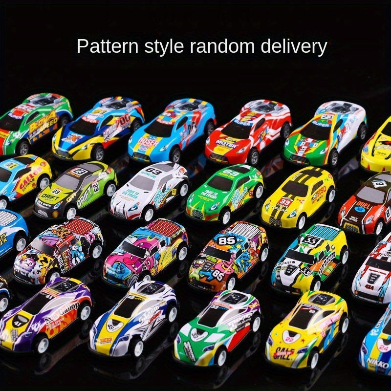 20/30/50-piece metal spring iron car box set of small toys for children in winter.