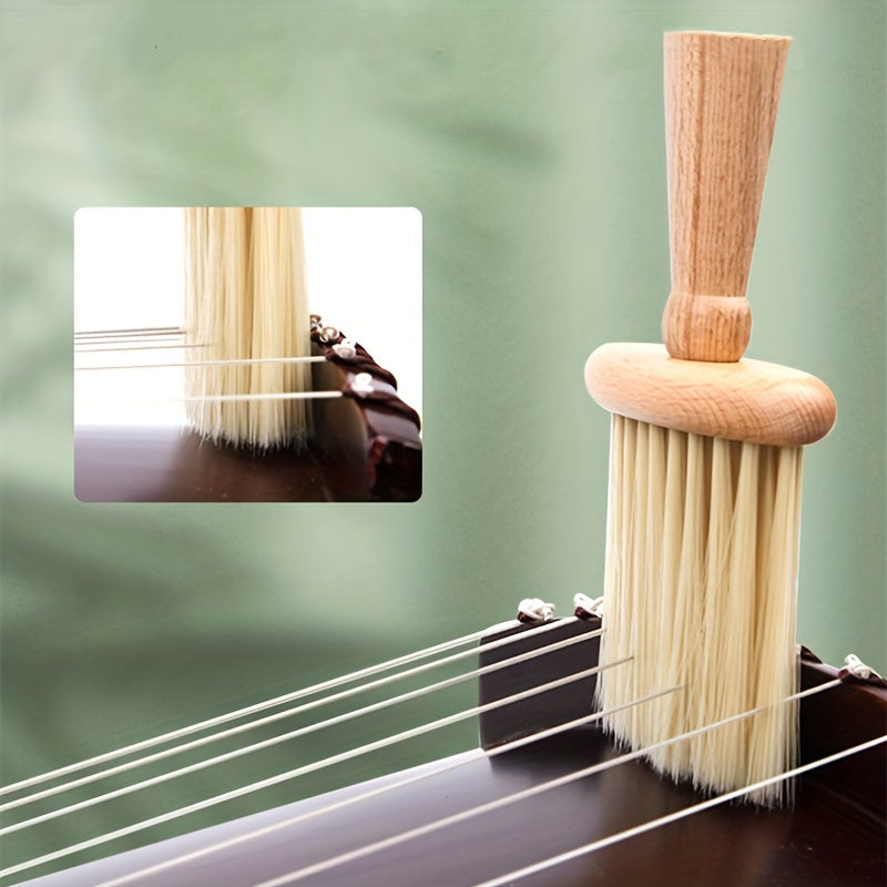 Universal Violin Cleaning Brush for Guzheng and Violin Accessories - Sweep Away Dust and Keep Instruments Clean