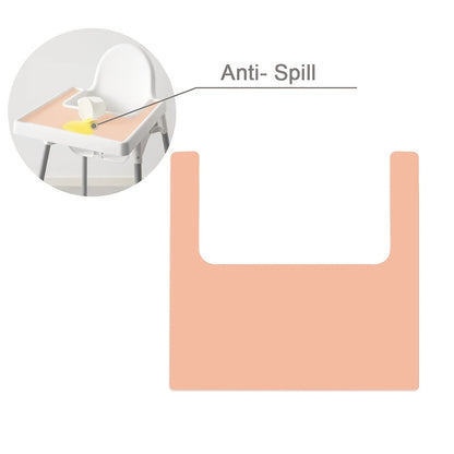 Silicone Placemat designed for Antilop High Chair with High Chair Tray, Ideal for Finger Foods