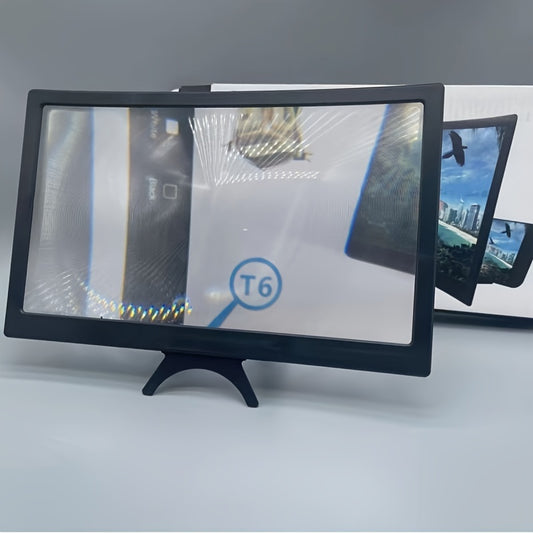 Curved phone screen amplifier with high-definition large screen and ultra clear anti blue light technology.