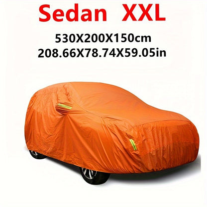 UV Protection Outdoor Car Cover for BMW, Audi, and Hyundai.