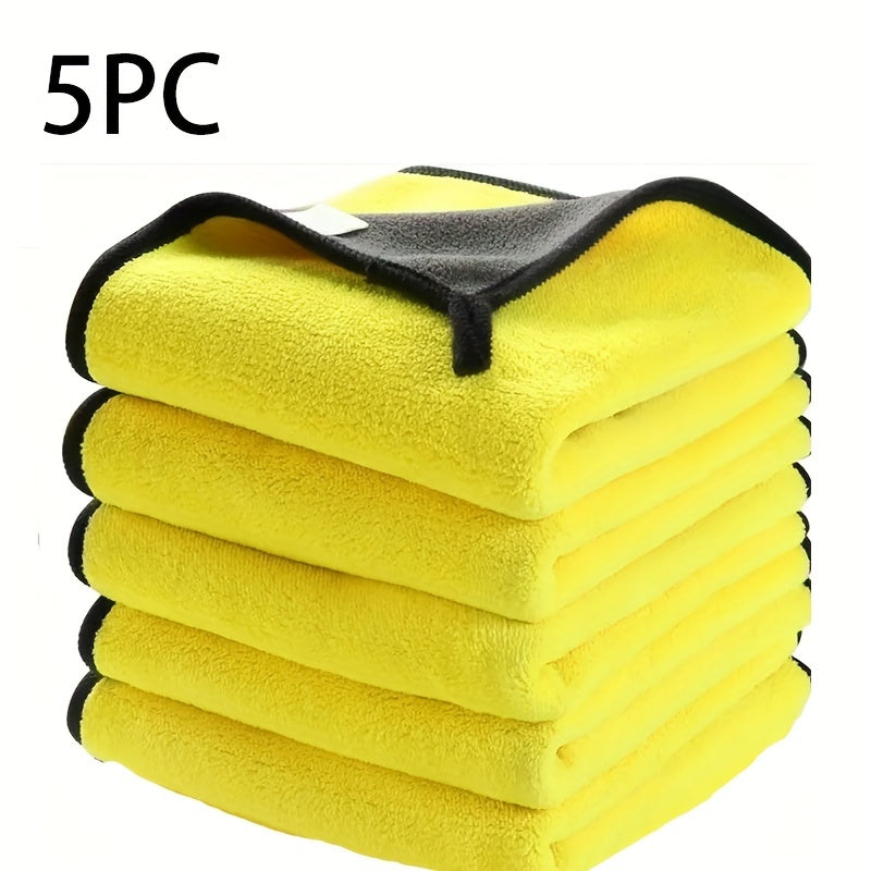 3 to 10 pieces of extra soft microfiber towels for car washing, cleaning, and drying. These cloths are gentle on surfaces and will not scratch. Can also be used as rags for home and kitchen tasks, such as dishwashing. Each towel measures 30*30cm