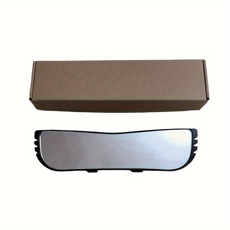 1pc car blind spot mirror for enhanced visibility made of durable ABS material, with quick tool-free disassembly and assembly.