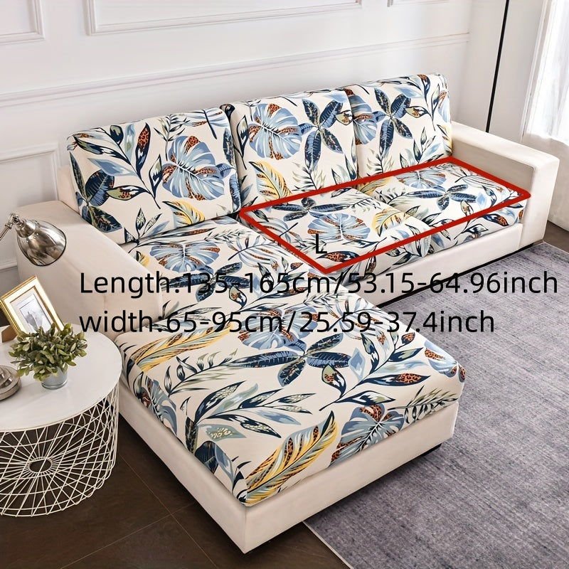 Floral Print Sofa Slipcover for Sofas of All Sizes, Machine Washable