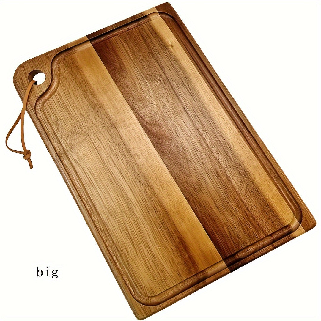 Best-Selling Premium Wooden Cutting Board for Professional Chefs - Perfect for Meat, Cheese, Bread, Vegetables & Fruits - Must-Have Kitchen Accessory for Home, Dorms, and Mother's Day Gift