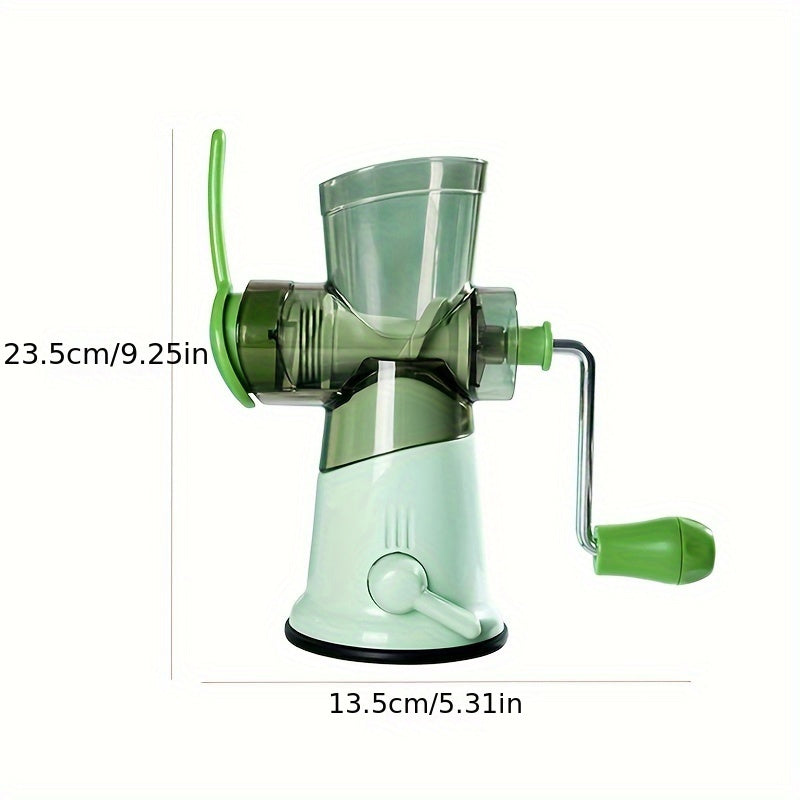 Manual meat grinder that is versatile and easy to use, featuring a hand-crank and large capacity for grinding beef and vegetables, ideal for home kitchens.