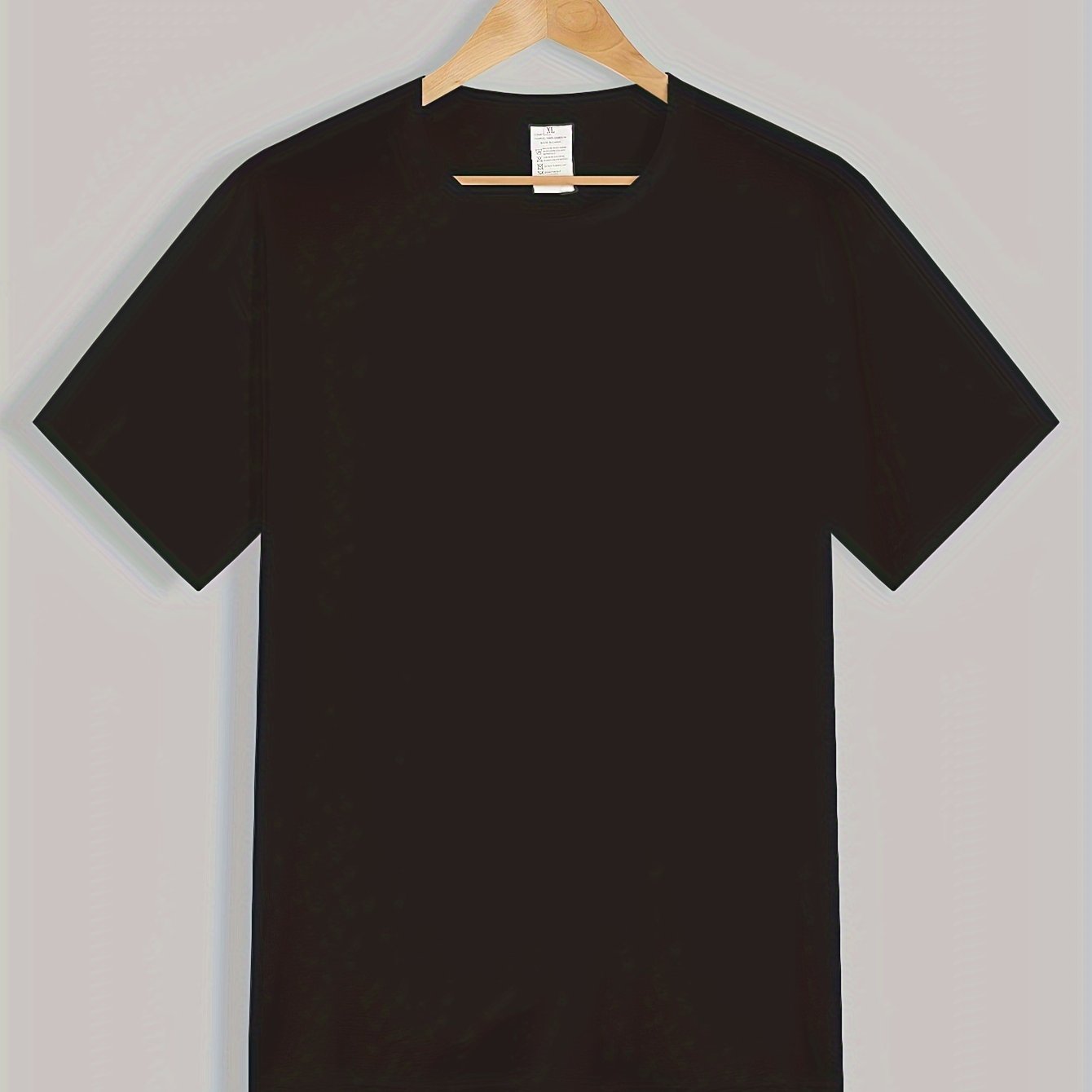 Cotton crew neck t-shirt for men