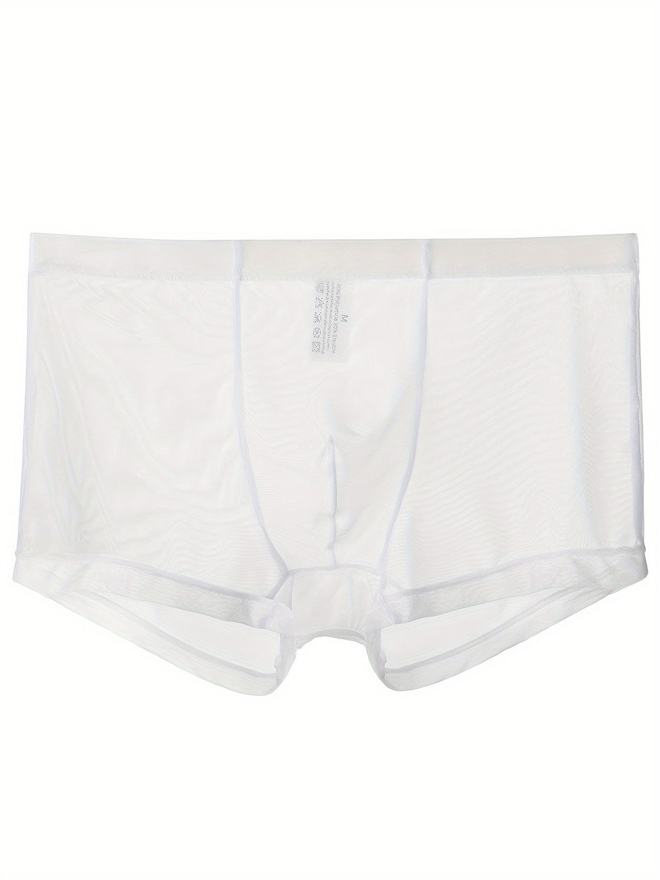 3 transparent mesh men's flat angle underwear pieces