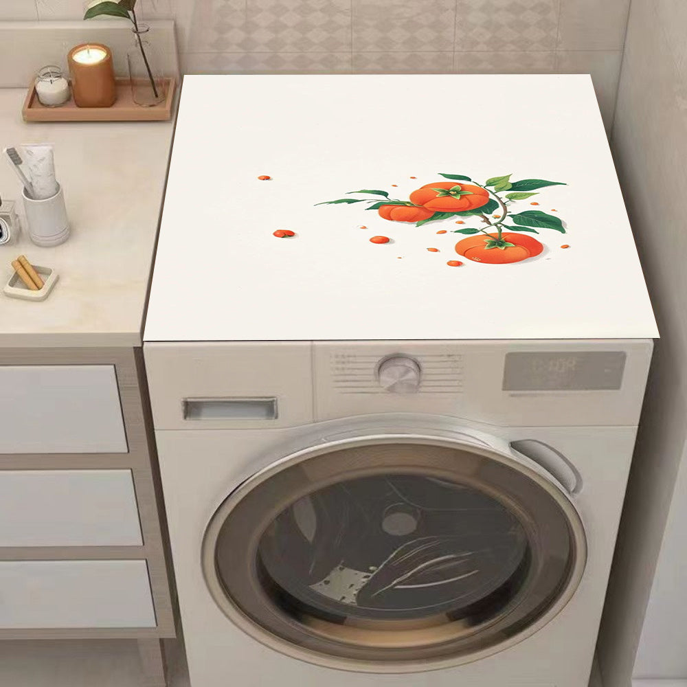 Protect your roller washing machine with this waterproof and dustproof cover. Made of easy-to-clean polyester, this protective pad is perfect for your kitchen or dining room.