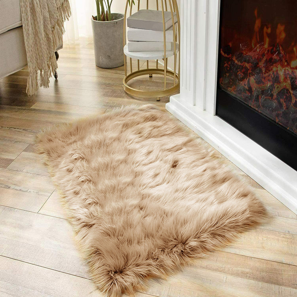 Plush Carpet Rug Perfect for Home Decor - Luxuriously Soft and Fluffy for Any Room in Your House