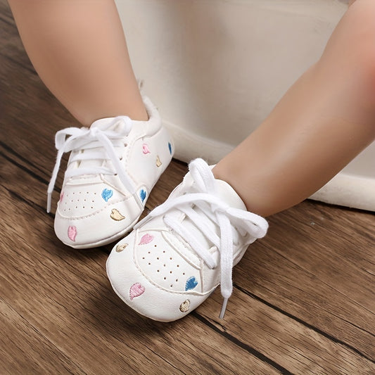 Cute star-shaped lace-up sneakers for baby boys in assorted colors!