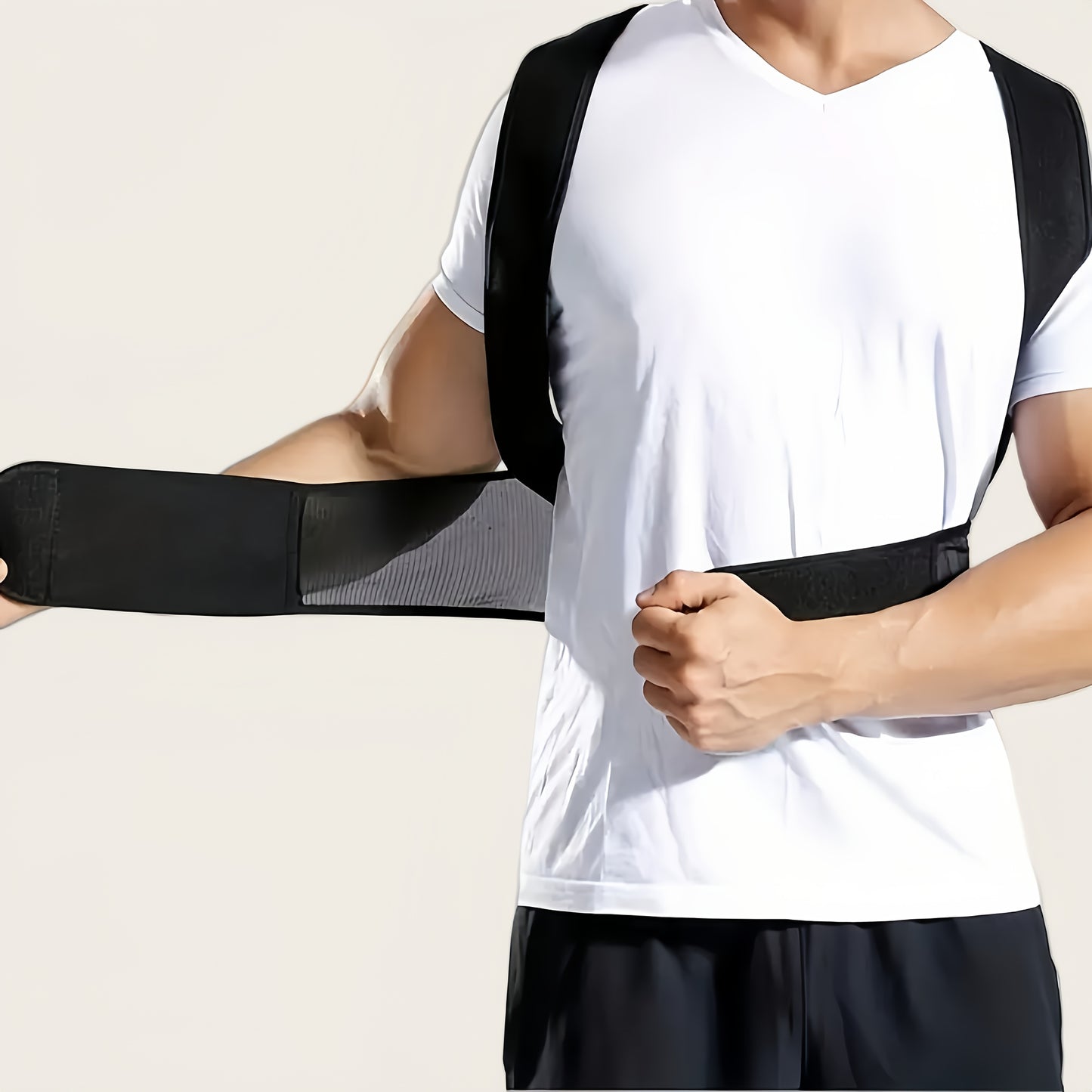 Unisex Adjustable Posture Corrector - Anti-Hunchback Support Strap