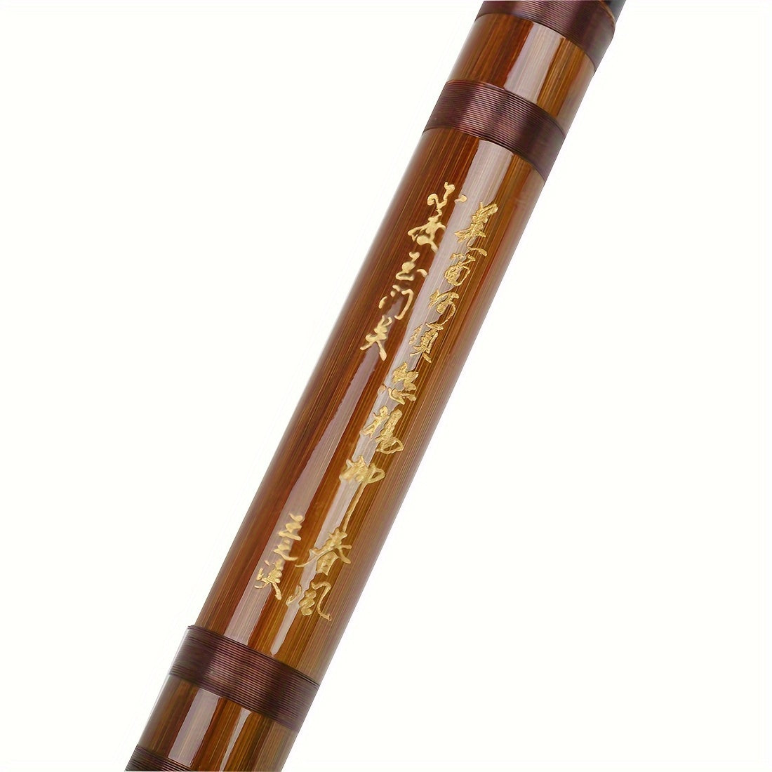 Premium bamboo flute with enhanced sound quality, ideal for beginners and adults. Includes protective case.