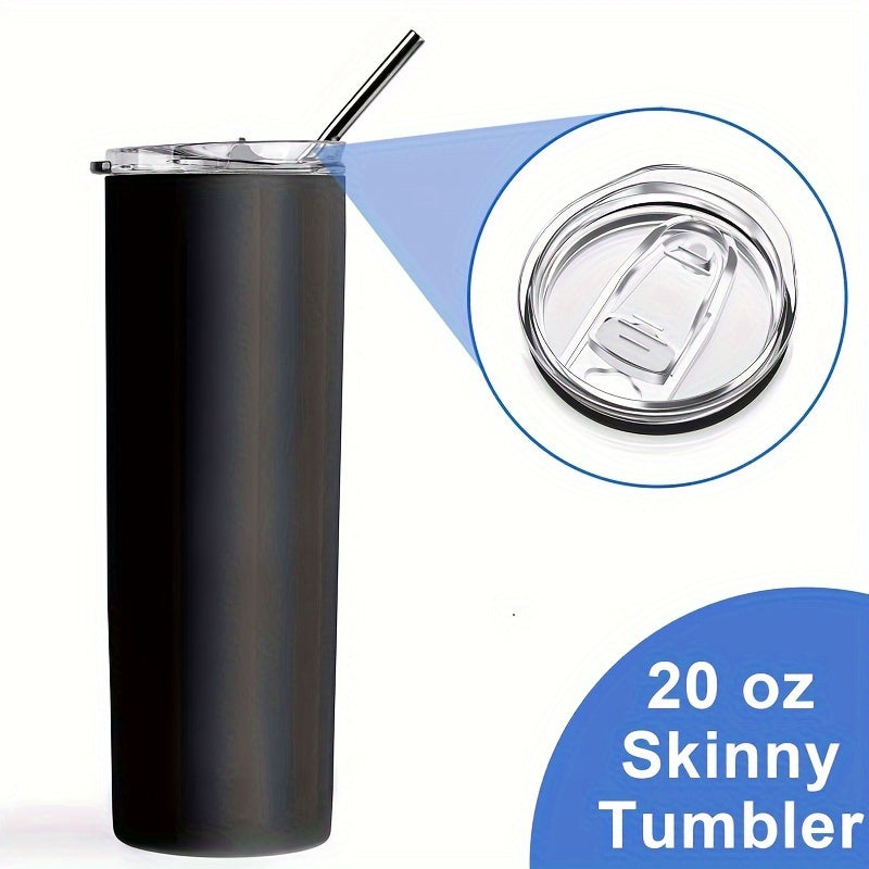 Set of 2/3/5 clear plastic spill-proof lids for 20 oz tumblers.