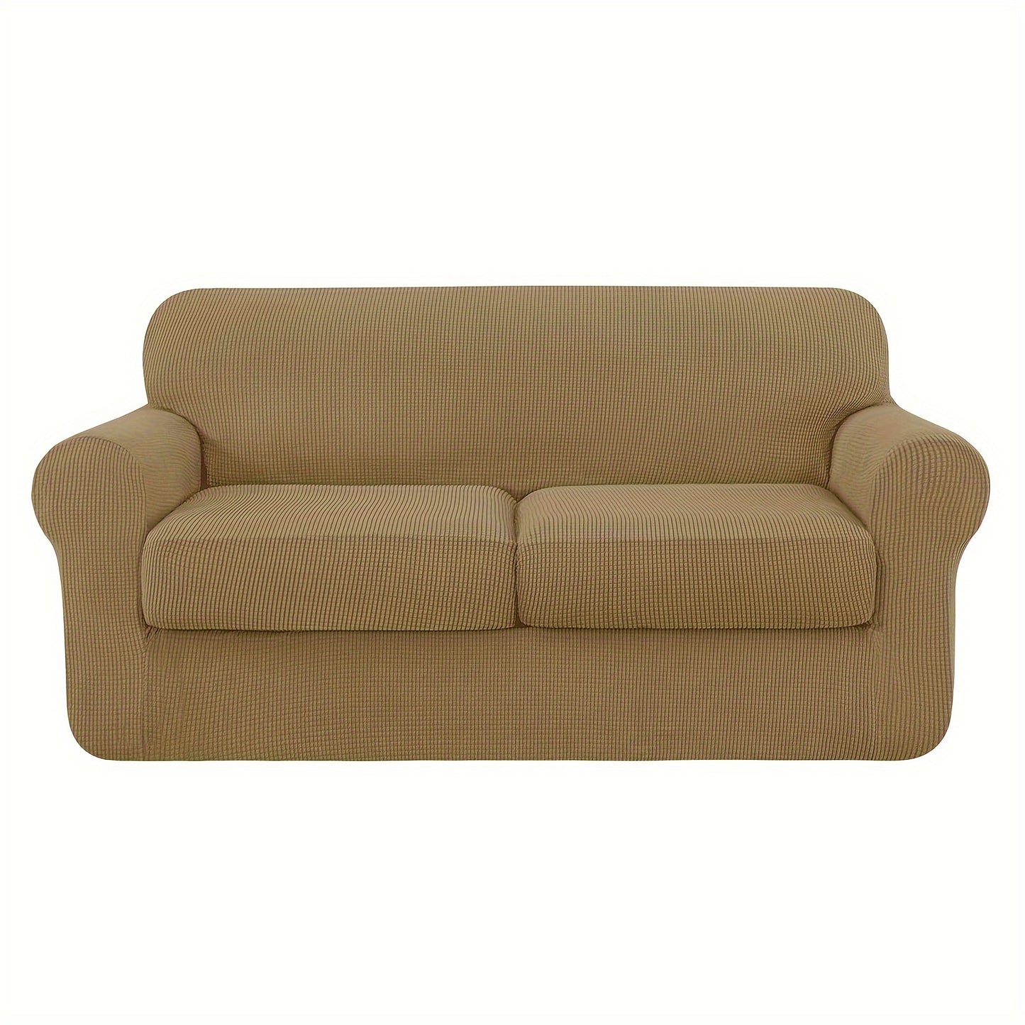 Soft sofa cover sets for bedroom, office, living room, or home decor. Available in 2, 3, or 4 piece sets. Stretchable and protective for couches and furniture.