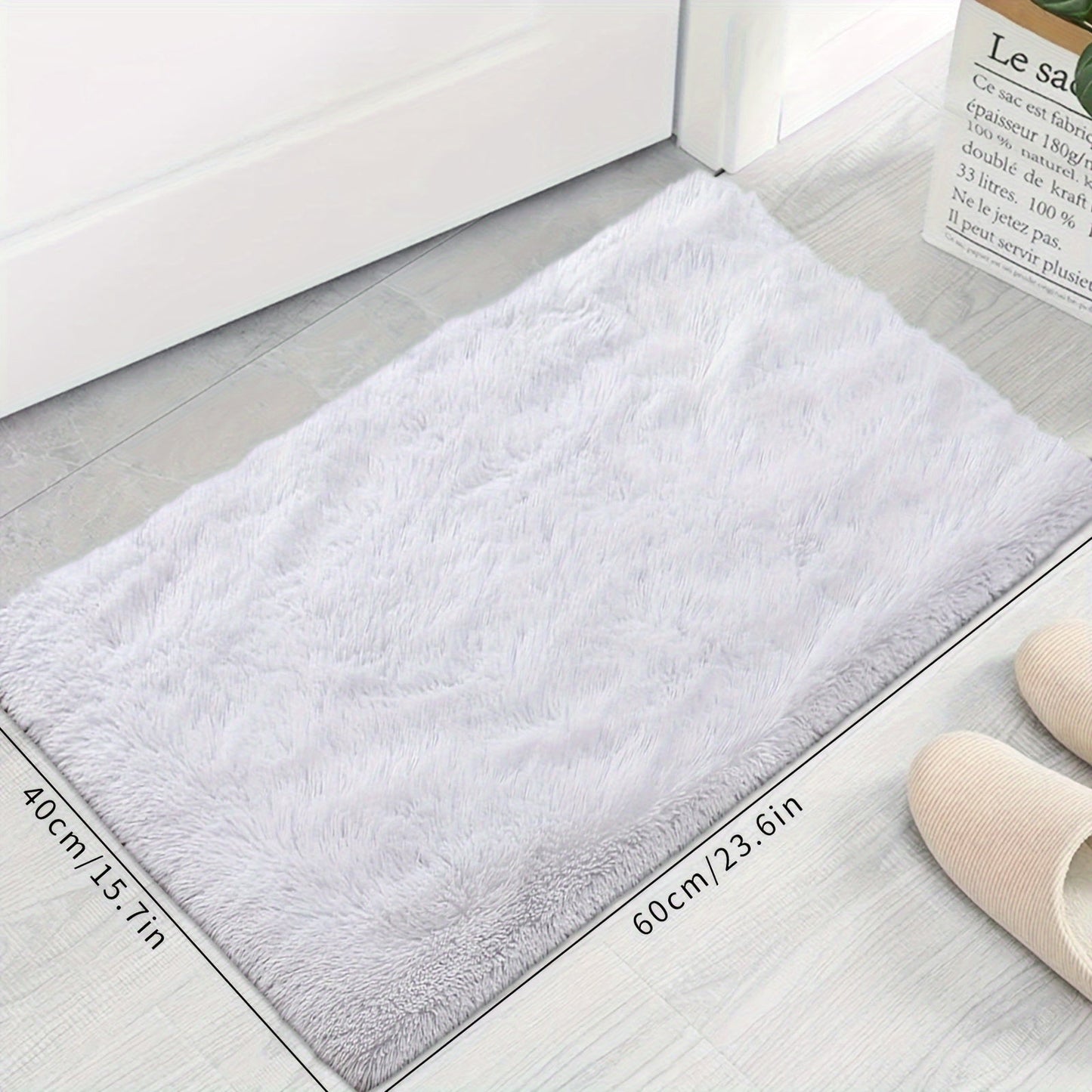 A plush carpet with thick, long hair ideal for the bedroom or living room.