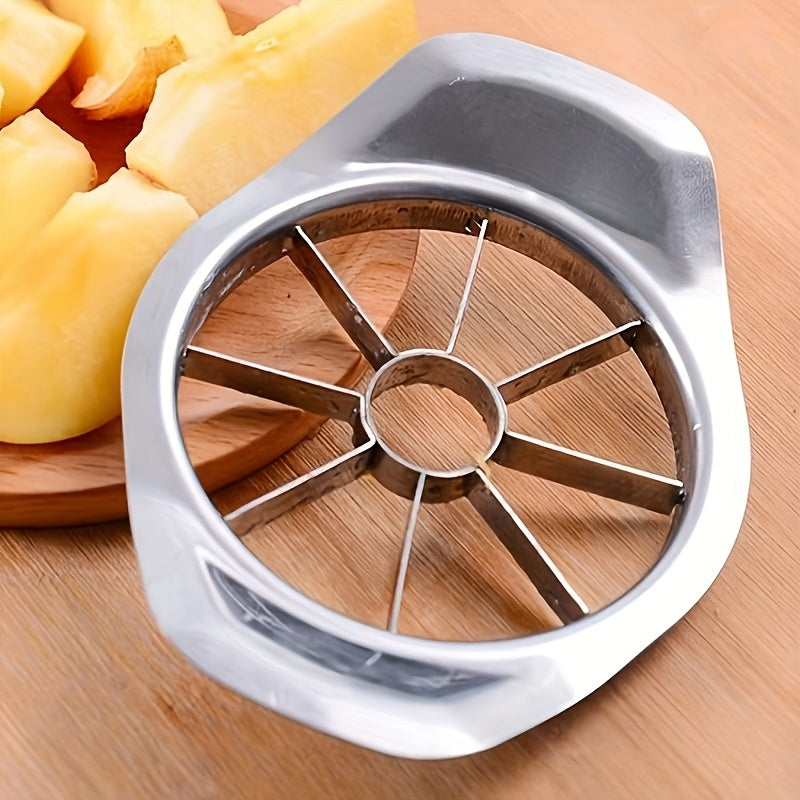 Apple Slicer & Corer made of Stainless Steel - A Durable Kitchen Tool for Precisely Cut Fruits, Great for Home and Dormitory Cooking