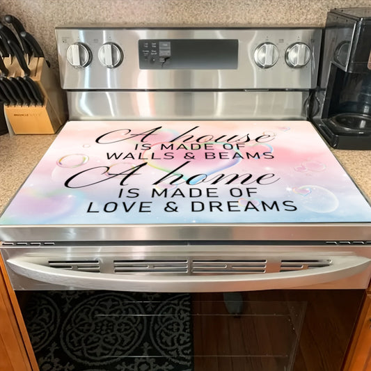 Extra large diatom mud stove top cover for home theme, measuring 28.5x20.5 inches (72.5x52cm). This quick-dry, non-slip countertop mat is designed for use with electric stoves and coffee makers. It also functions as a dish drying mat, dustproof and