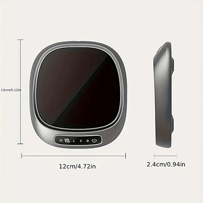 Stay warm with the new Smart Constant Temperature Touch Screen Heating Cup Mat. This USB powered heating pad features a 3-speed temperature control, making it perfect for keeping your drinks like milk, tea, and hot chocolate warm. Ideal for use at home