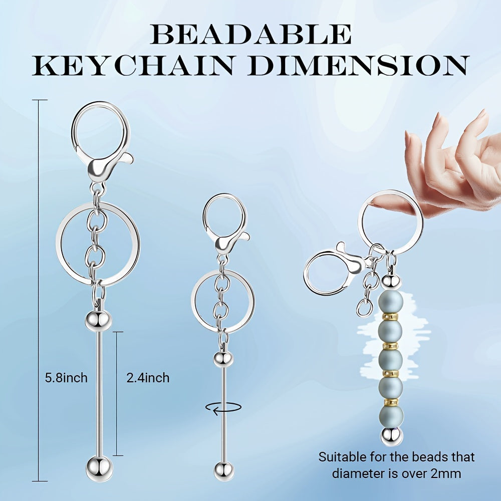 Create your own personalized keychains with 12 one-of-a-kind zinc alloy golden keychains. These blank keychains are perfect for DIY crafts and can be easily customized to suit your style. Versatile and easy-to-use, these accessories are ideal for gifts