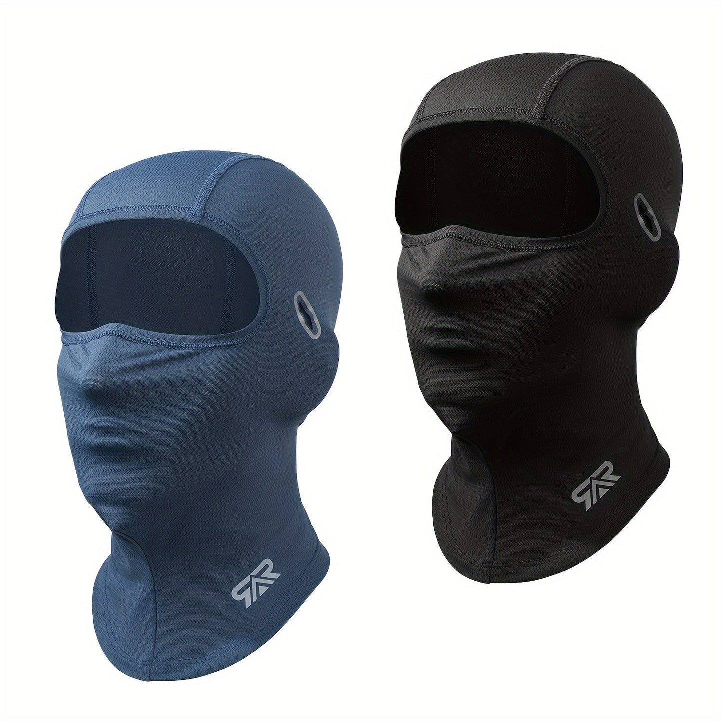 Trendy Balaclava Face Mask with Glasses Opening, Full Face Protection, Lightweight Polyamide Material, Stretchy, Wind-Resistant, Sun Protection, Fast-Drying, Knit Design, Easy to Clean, Ideal for Outdoor Activities like Hiking, Cycling, or Weekend