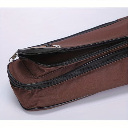 10MM Thickened Gig Bag for Acoustic and Classical Guitars with Dual Shoulder Straps and Pockets