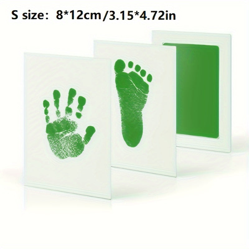 Top Pick for Customers: Inkless Pad for Youngsters' Handprints and Footprints - perfect for Christmas, Halloween, Thanksgiving, or as a special gift. Create lasting memories with this safe and easy-to-use kit. Great for souvenirs or gifts for youngsters.