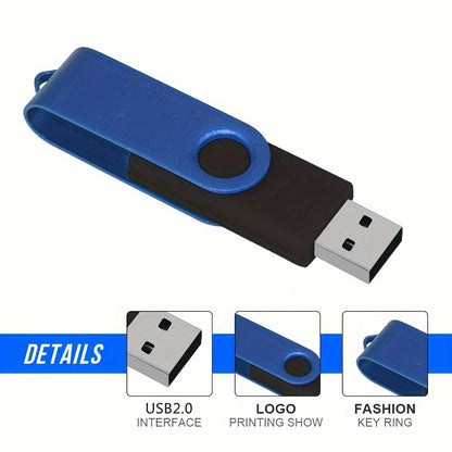 High-speed USB flash drive in various capacities for securely storing files, compatible with multiple devices.