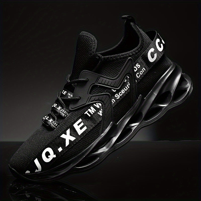 Men's trendy blade sneakers for outdoor activities, with non-slip and shock absorption features.