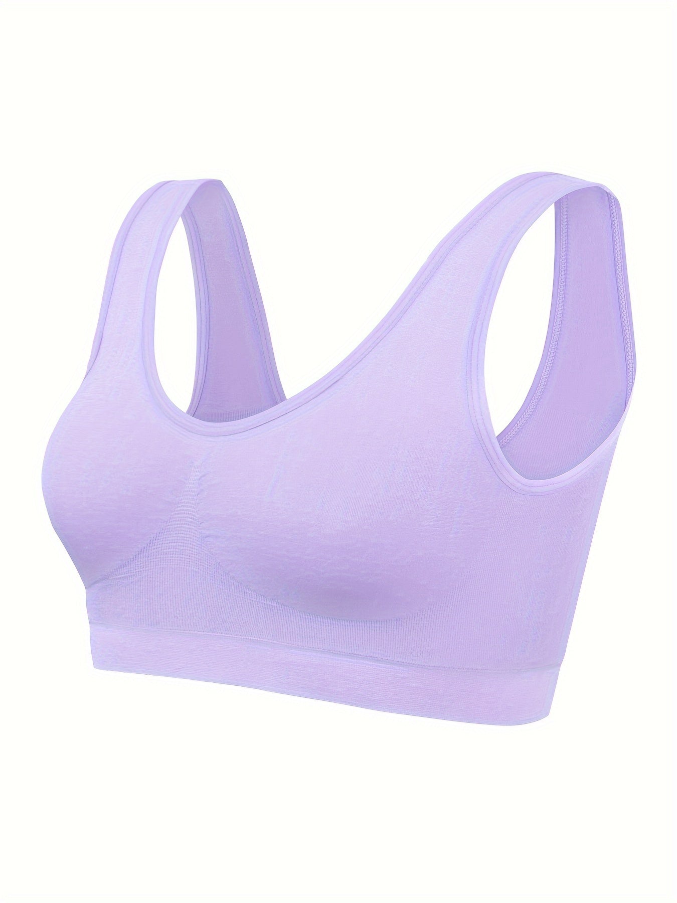 7-Piece Seamless Sporty Bra Set for Women, Comfortable and Breathable