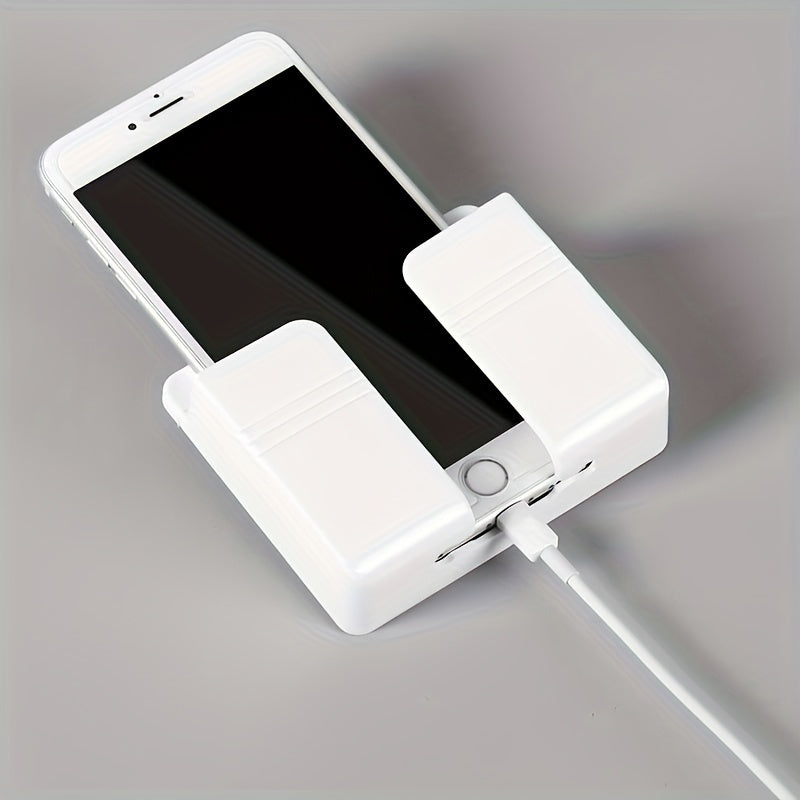 Wall-mounted phone charging holder for versatile use