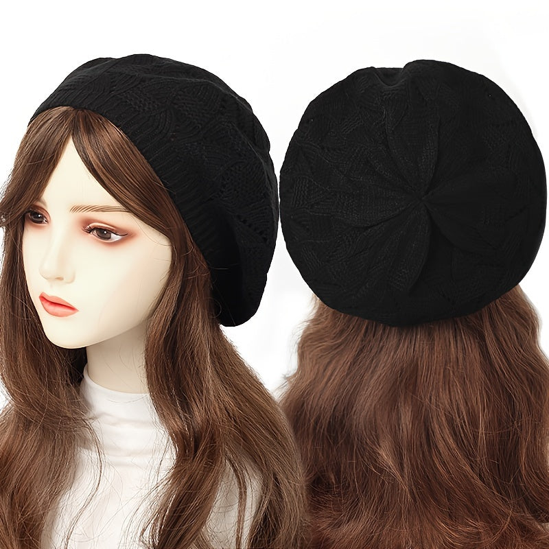 Breathable beret hats for women - ideal for daily wear.