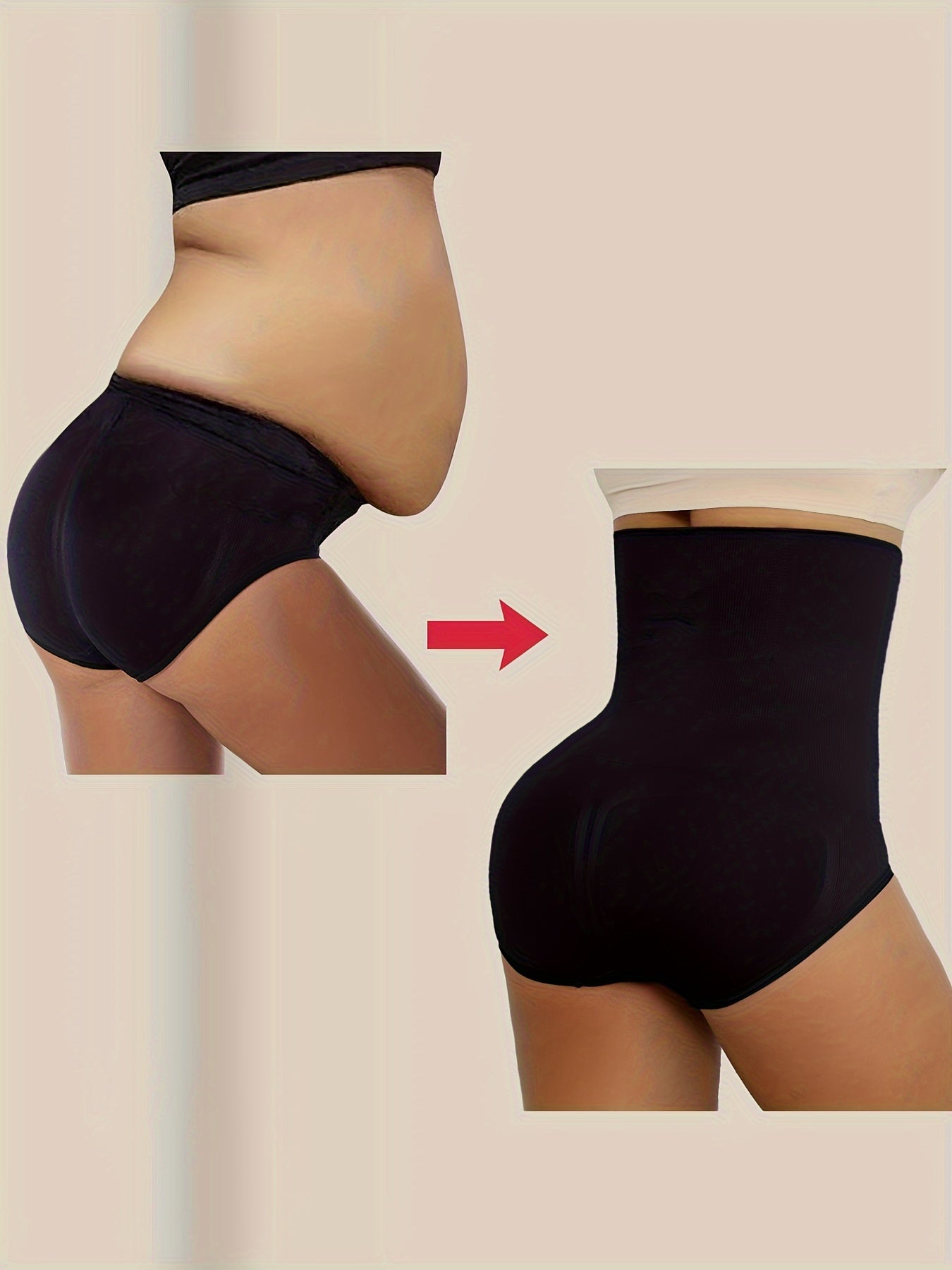 High waist tummy control panties and seamless shape panties for women.