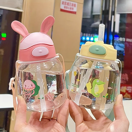 Cute leak-proof portable water bottle for students