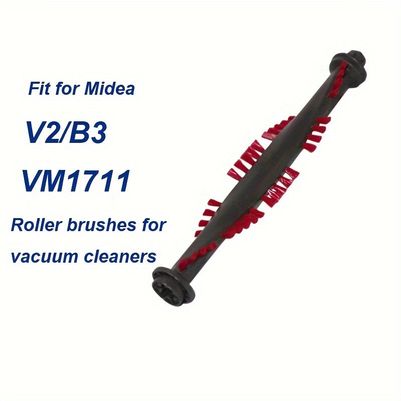 Midea V2 B3 VM1711 Vacuum Cleaner Attachment with Roller Brush for Mite Removal, Noise Reduction, and Flexible Plastic Design