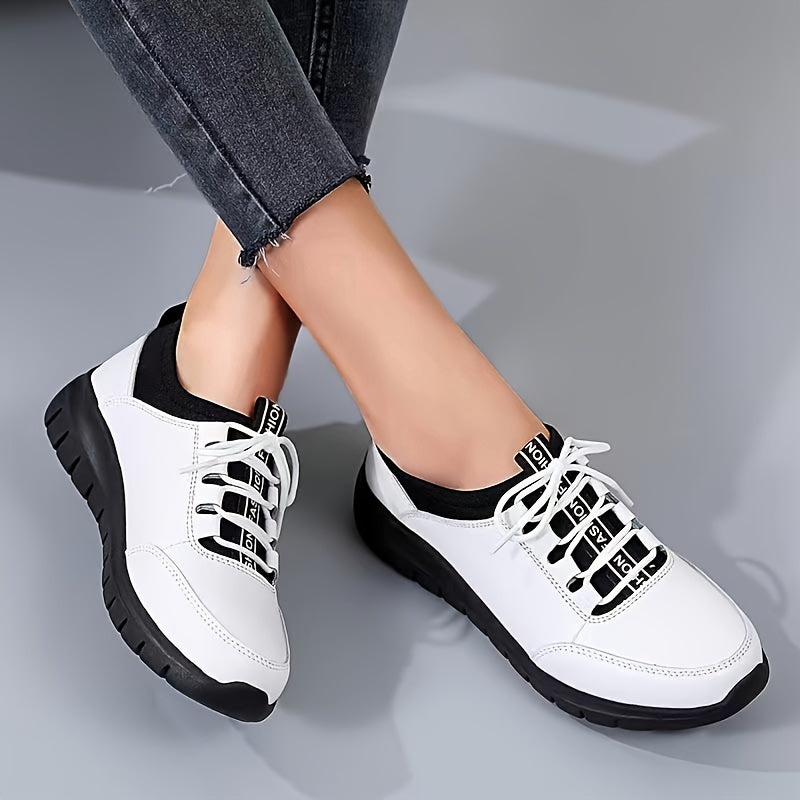 Women's Anti-Slip Work Shoes with Soft Sole for Comfortable Walking, Casual Style.