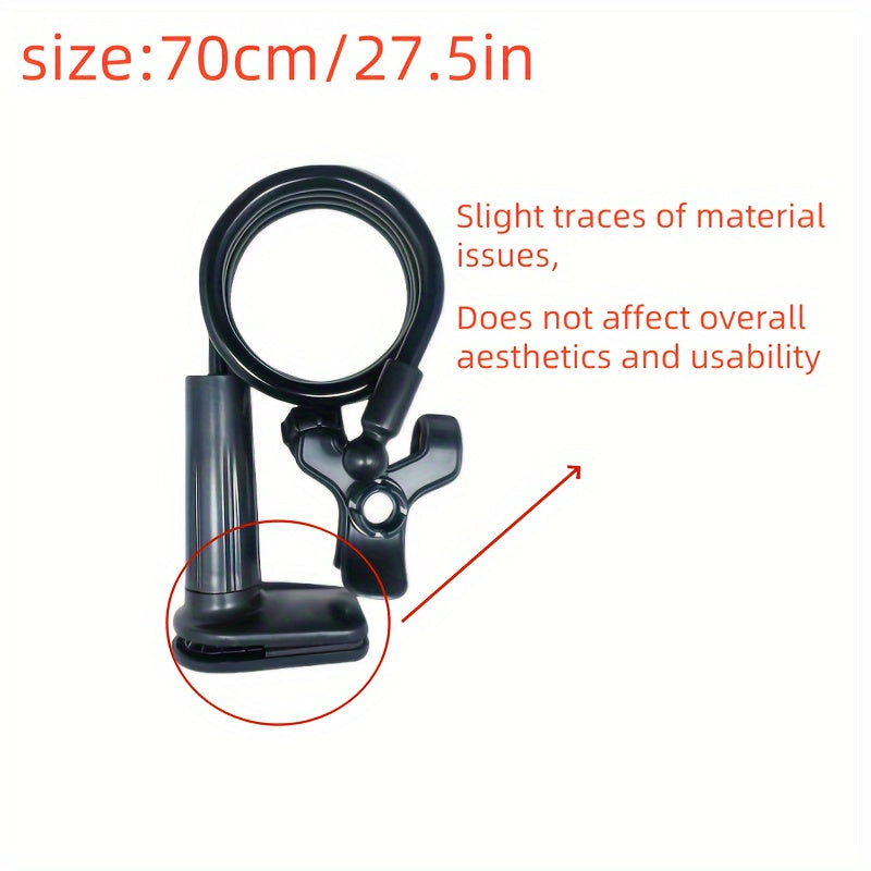 Lazy people's must-have mobile phone stand with 360° omnidirectional wheel for adjusting direction angle freely.