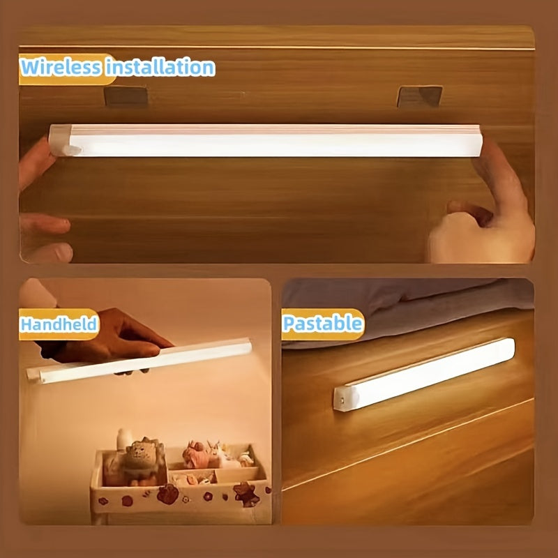 Intelligent USB magnetic light for human body induction, suitable for wardrobe, cabinet, and office shoe cabinet use.