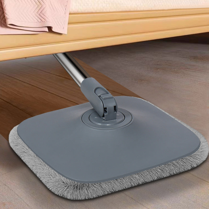 The EasyWring Dual-Use Cleaning Mop is equipped with a durable stainless steel handle, making it perfect for both wet and dry floor cleaning. Its innovative dirt-separating design makes it ideal for use in kitchens, bathrooms, and living rooms. This set