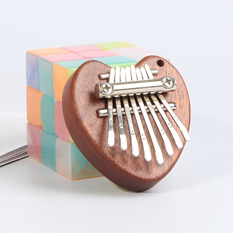 8 Keys Mini Kalimba Thumb Piano - Ideal Gift for Beginners and Music Lovers, Perfect for Eid Al-Adha Celebrations