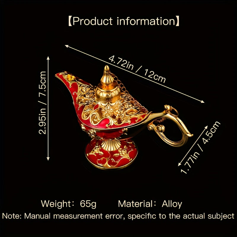 1 шт. Металлическое искусство «Аладдин. Загадай желание» для домашнего декора, фестивалей, вечеринок и праздничных сцен.