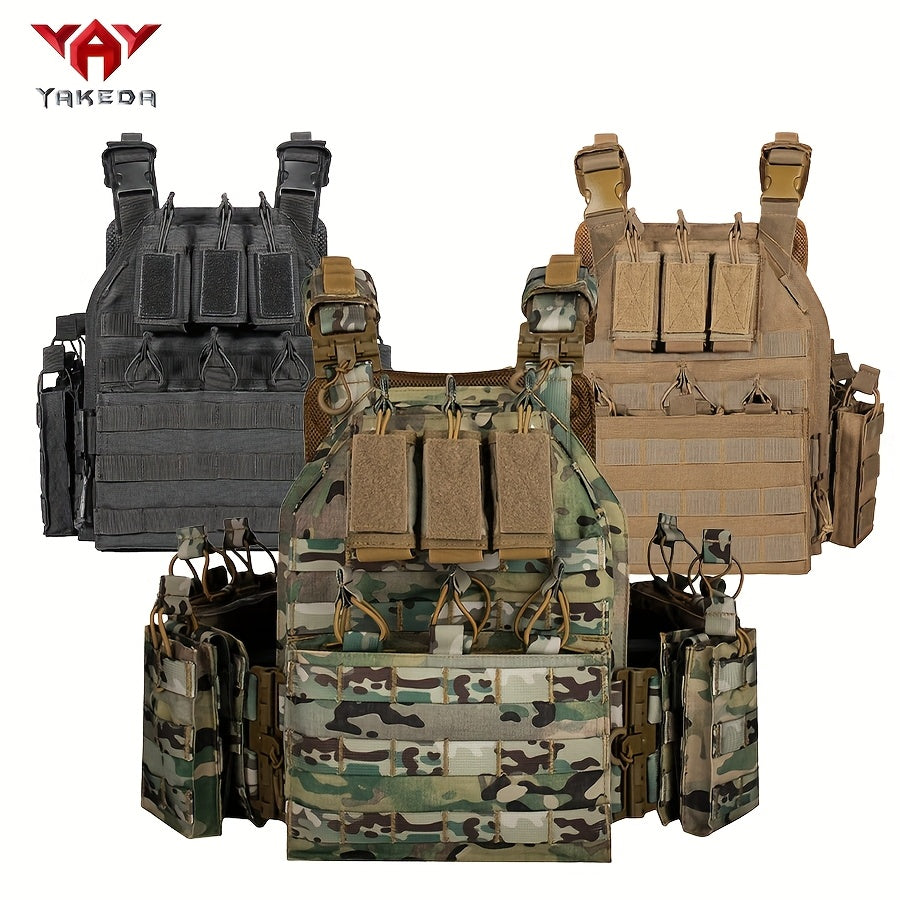 YAKEDA Outdoor Training Vest with Quick Dismantling Feature