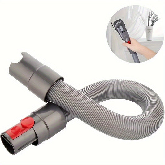 1 pack of flexible extension hoses suitable for use with Dyson V15, V12, V11, V10, V8, and V7 vacuum cleaners.