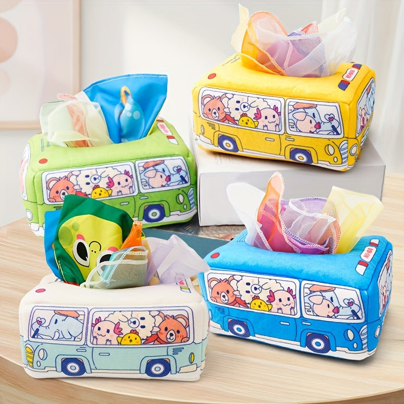 Introducing Baby's Magic Tissue Box: An Innovative Educational Toy for Sensory Exploration and fine motor skill development - Ideal for Children's Play and Learning! The Perfect Gift for Christmas and Halloween!