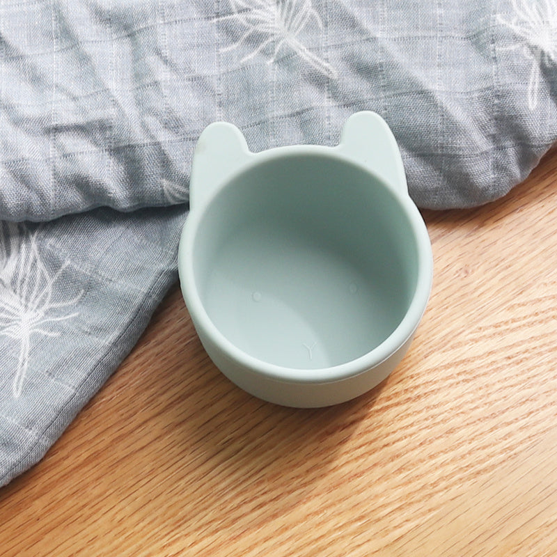 Adorable Silicone Baby Food Bowl Without BPA - Ideal for Feeding and Tableware!