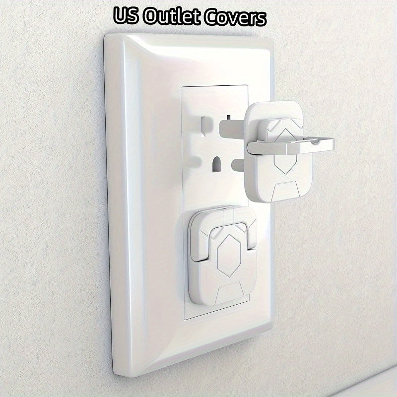 Protect your outlets with the 15-Pack SHMMELZ Outlet Covers. These safety electric plug protectors are made of phthalate-free plastic and designed for adults 18 years and older. Featuring a secure 3-prong design, they are easy for adults to remove.