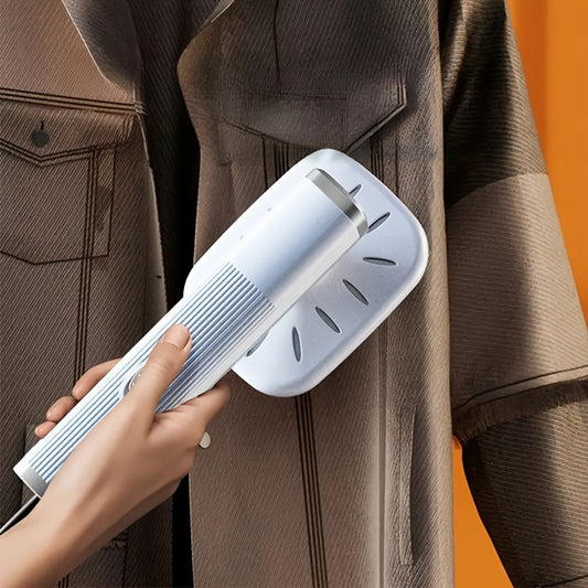 USB powered portable clothes iron perfect for home, office, and travel.